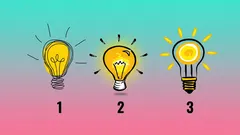 Psychologische test: kies een lampje en ontdek jouw denkwijze